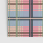 Pastel Tartan Delight Poster Gallery Image 3