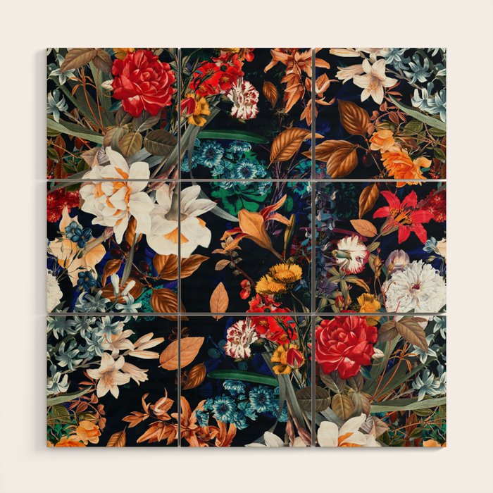 EXOTIC GARDEN - NIGHT XXII Wood Wall Art Gallery Image 1