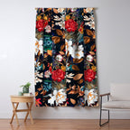 EXOTIC GARDEN - NIGHT XXII Window Curtain Gallery Image 5