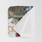 EXOTIC GARDEN - NIGHT XXII Throw Blanket Gallery Image 3