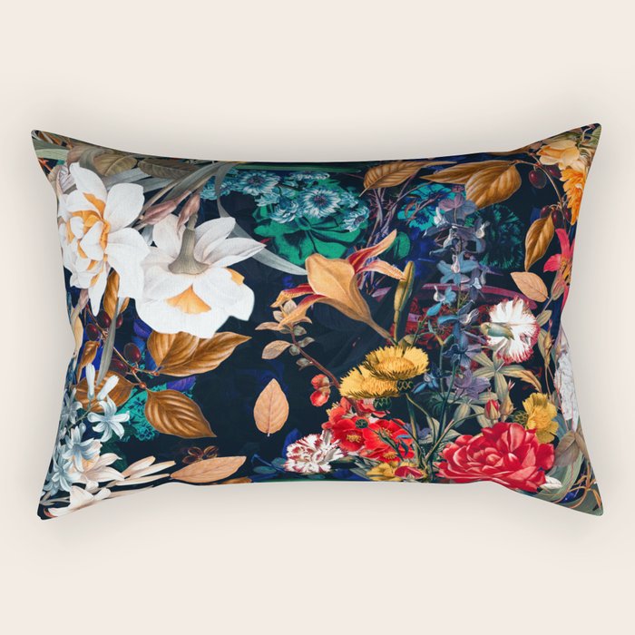 EXOTIC GARDEN - NIGHT XXII Rectangular Pillow Gallery Image 1