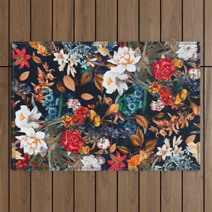 EXOTIC GARDEN - NIGHT XXII Outdoor Rug Gallery Image 1