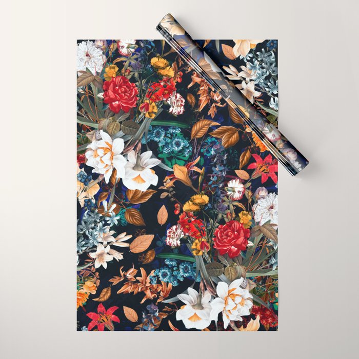 EXOTIC GARDEN - NIGHT XXII Wrapping Paper Gallery Image 1