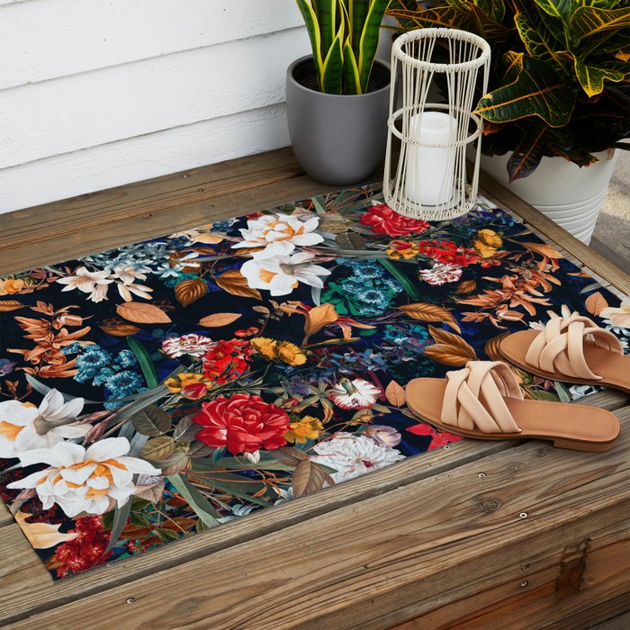 EXOTIC GARDEN - NIGHT XXII Outdoor Rug Gallery Image 2