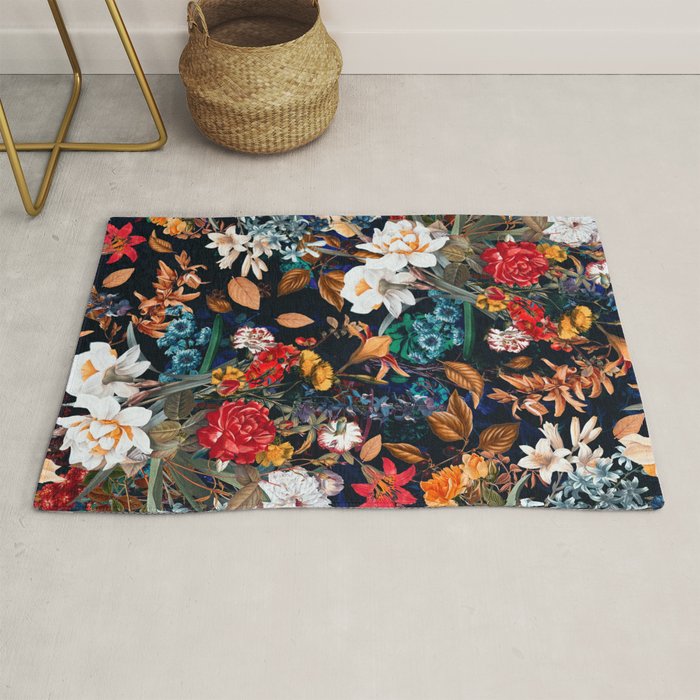 EXOTIC GARDEN - NIGHT XXII Rug Gallery Image 1