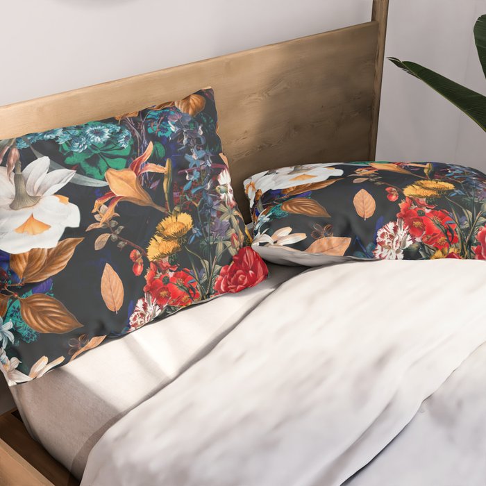 EXOTIC GARDEN - NIGHT XXII Pillow Sham Gallery Image 2