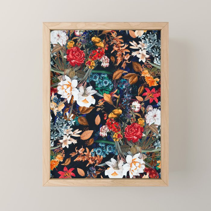 EXOTIC GARDEN - NIGHT XXII Mini Art Print Gallery Image 1