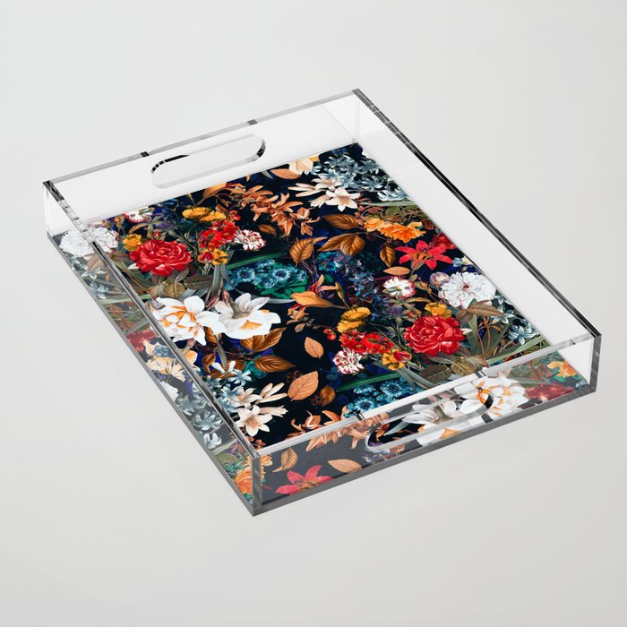 EXOTIC GARDEN - NIGHT XXII Acrylic Tray Gallery Image 1