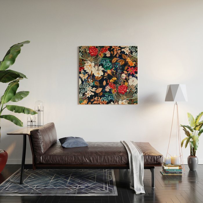 EXOTIC GARDEN - NIGHT XXII Wood Wall Art Gallery Image 2