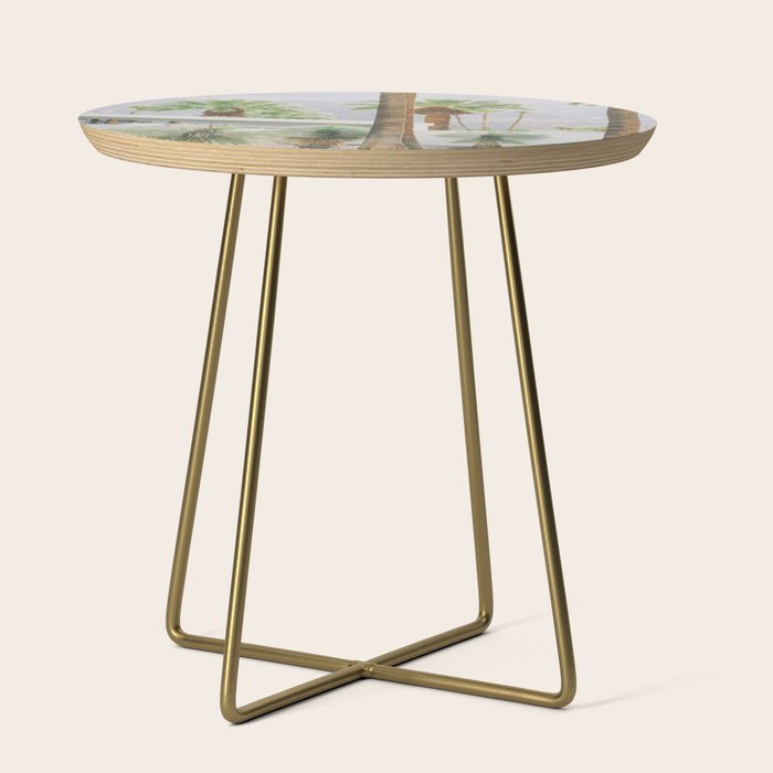 Palm Springs Palms Side Table Gallery Image 1