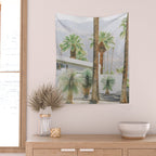 Palm Springs Palms Wall Tapestry Gallery Image 2