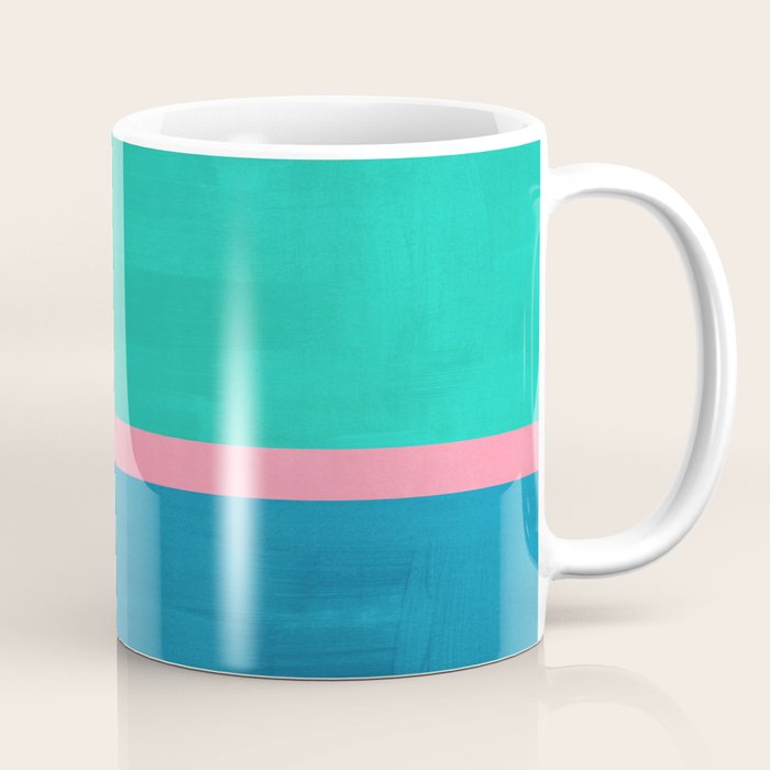 Teal Embrace Coffee Mug Gallery Image 1