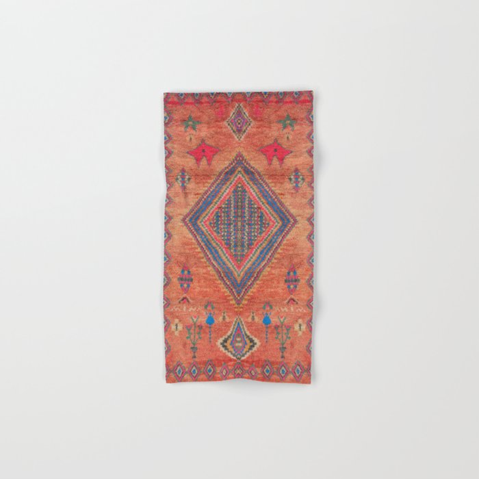 Vintage Moroccan Berber Crapet Bath Towel Gallery Image 1