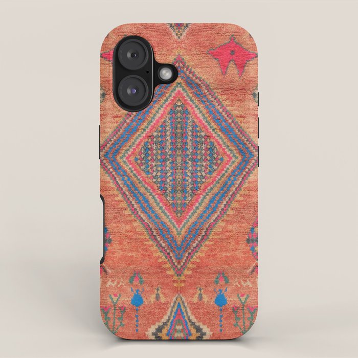 Vintage Moroccan Berber Crapet iPhone Case Gallery Image 1