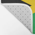 Jamaican Flag Bath Mat Gallery Image 2