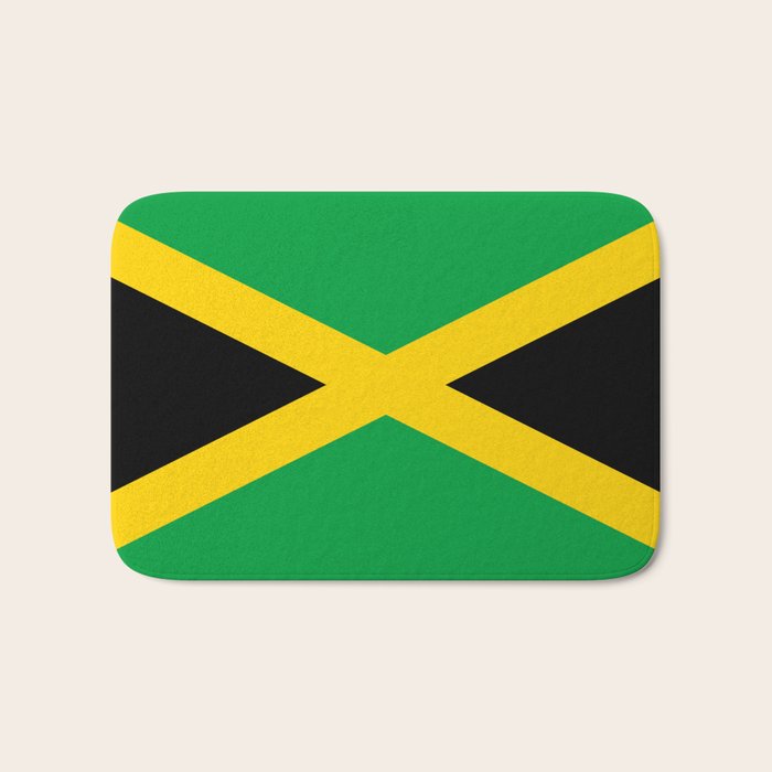Jamaican Flag Bath Mat Gallery Image 1
