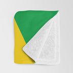 Jamaican Flag Throw Blanket Gallery Image 3