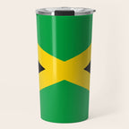 Jamaican Flag Travel Mug Gallery Image 1