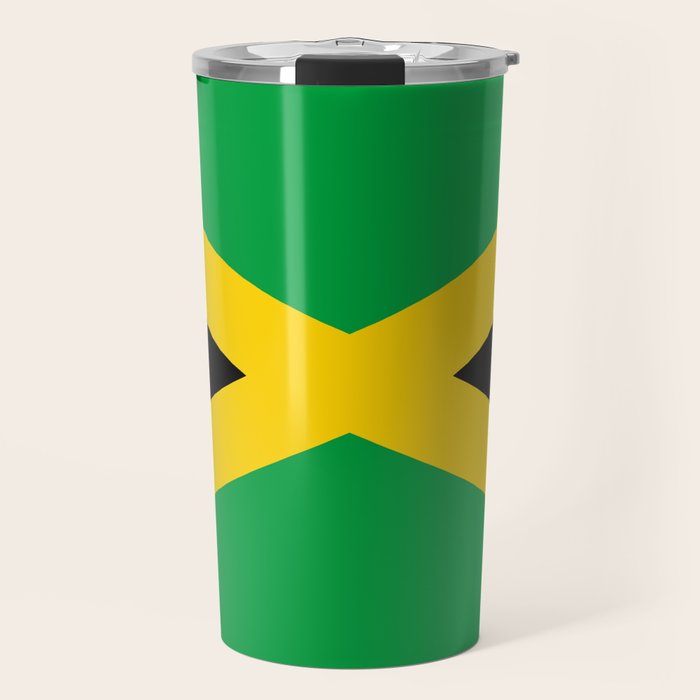 Jamaican Flag Travel Mug Gallery Image 1