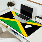 Jamaican Flag Desk Mat Gallery Image 2