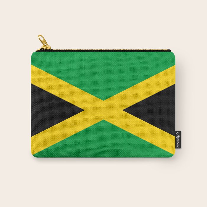 Jamaican Flag Carry All Pouch Gallery Image 1