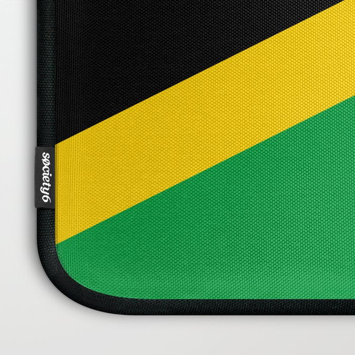 Jamaican Flag Laptop Sleeve Gallery Image 3