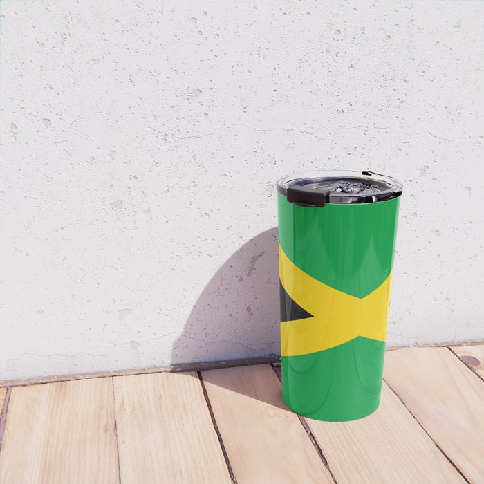 Jamaican Flag Travel Mug Gallery Image 4