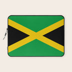 Jamaican Flag Laptop Sleeve Gallery Image 1