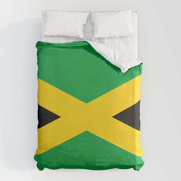 Jamaican Flag Duvet Cover Gallery Image 6