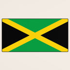 Jamaican Flag Desk Mat Gallery Image 3
