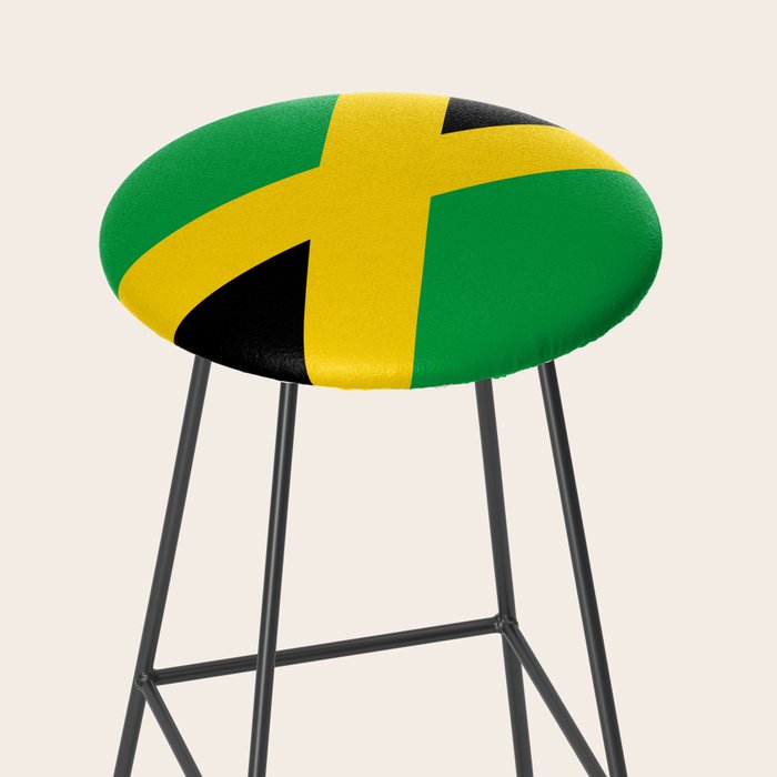 Jamaican Flag Stool Gallery Image 2