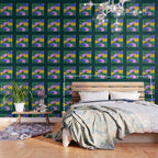 Midnight Summer: Matisse Foliage | Flower Market 001 Wallpaper Gallery Image 3