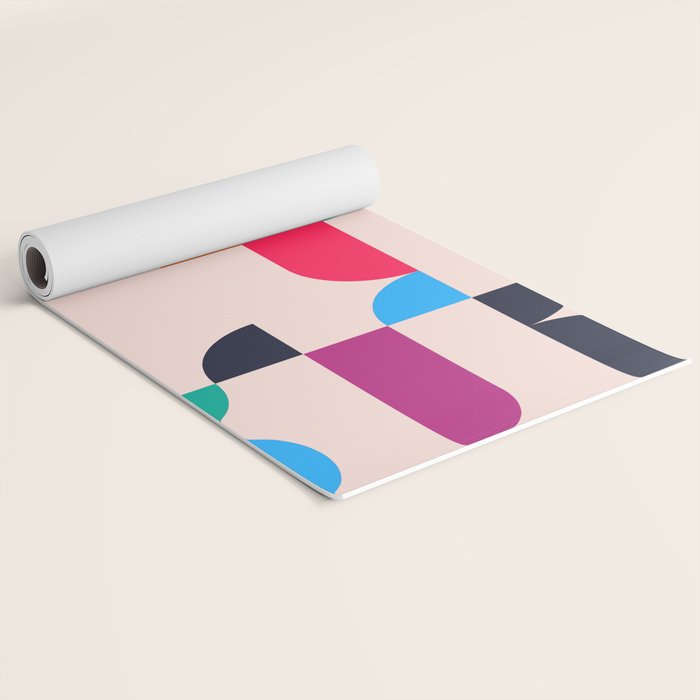 Geometric Shapes 197 Yoga Mat Gallery Image 2