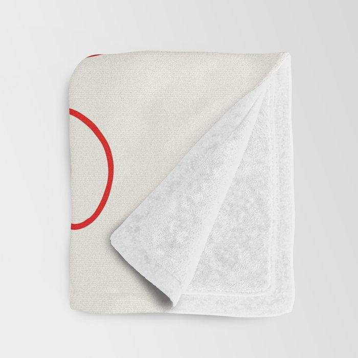 You Are Getting Sleepy - Red Throw Blanket Gallery Image 3