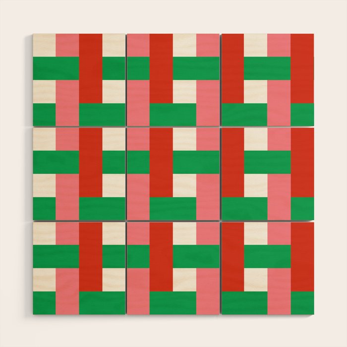  Infinity Grid 2 Wood Wall Art Gallery Image 1