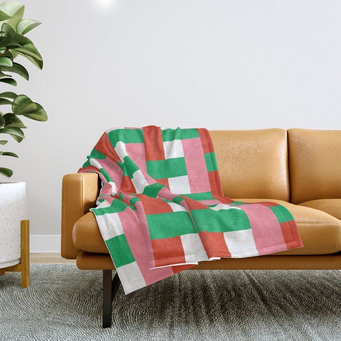  Infinity Grid 2 Throw Blanket Gallery Image 1