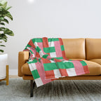  Infinity Grid 2 Throw Blanket Gallery Image 1