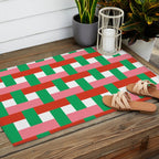  Infinity Grid 2 Outdoor Rug Gallery Image 2