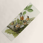 American Robin - John James Audubon Birds of America Yoga Mat Gallery Image 1