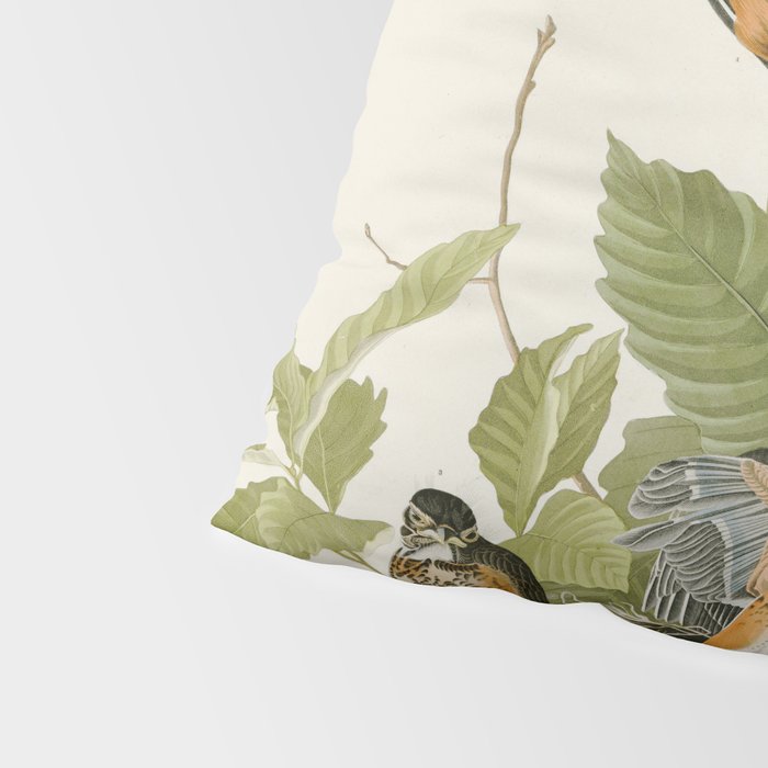 American Robin - John James Audubon Birds of America Pillow Sham Gallery Image 4