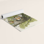 American Robin - John James Audubon Birds of America Yoga Mat Gallery Image 2