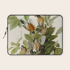 American Robin - John James Audubon Birds of America Laptop Sleeve Gallery Image 1
