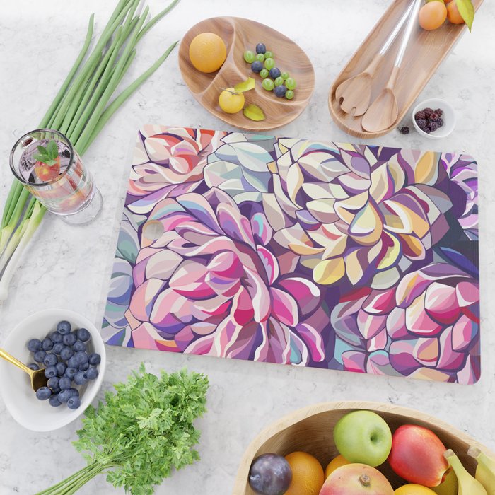 Peonies Cutting Board Gallery Image 2