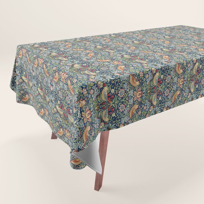 Strawberry Thief by William Morris, 1883 Tablecloth Gallery Image 1