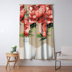 Vase of Flowers 4 Window Curtain Gallery Image 5
