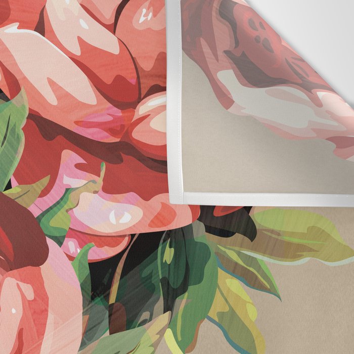 Vase of Flowers 4 Wall Tapestry Gallery Image 3