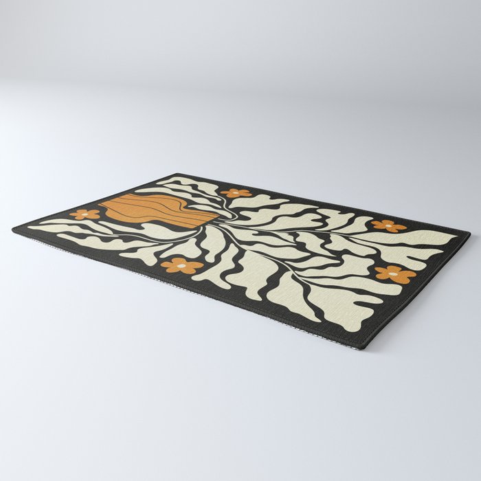Golden Vase 02 | Summer Bloom: Matisse Night Edition Rug Gallery Image 3