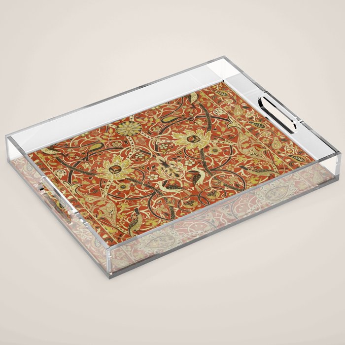 William Morris "Bullerswood" 2. Acrylic Tray Gallery Image 1