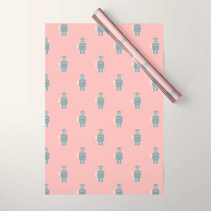 Robots Wrapping Paper Gallery Image 1