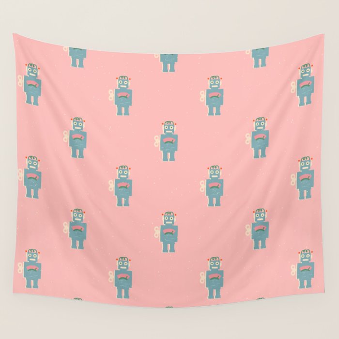 Robots Wall Tapestry Gallery Image 4